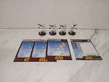 Star Wars Miniatures Revenge Of The Sith Clone Trooper 8/60 x4