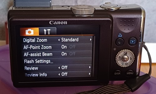Canon PowerShot SX200 Is 12.1MP 12x Zoom Compact Digital Camera tested working - Picture 7 of 15