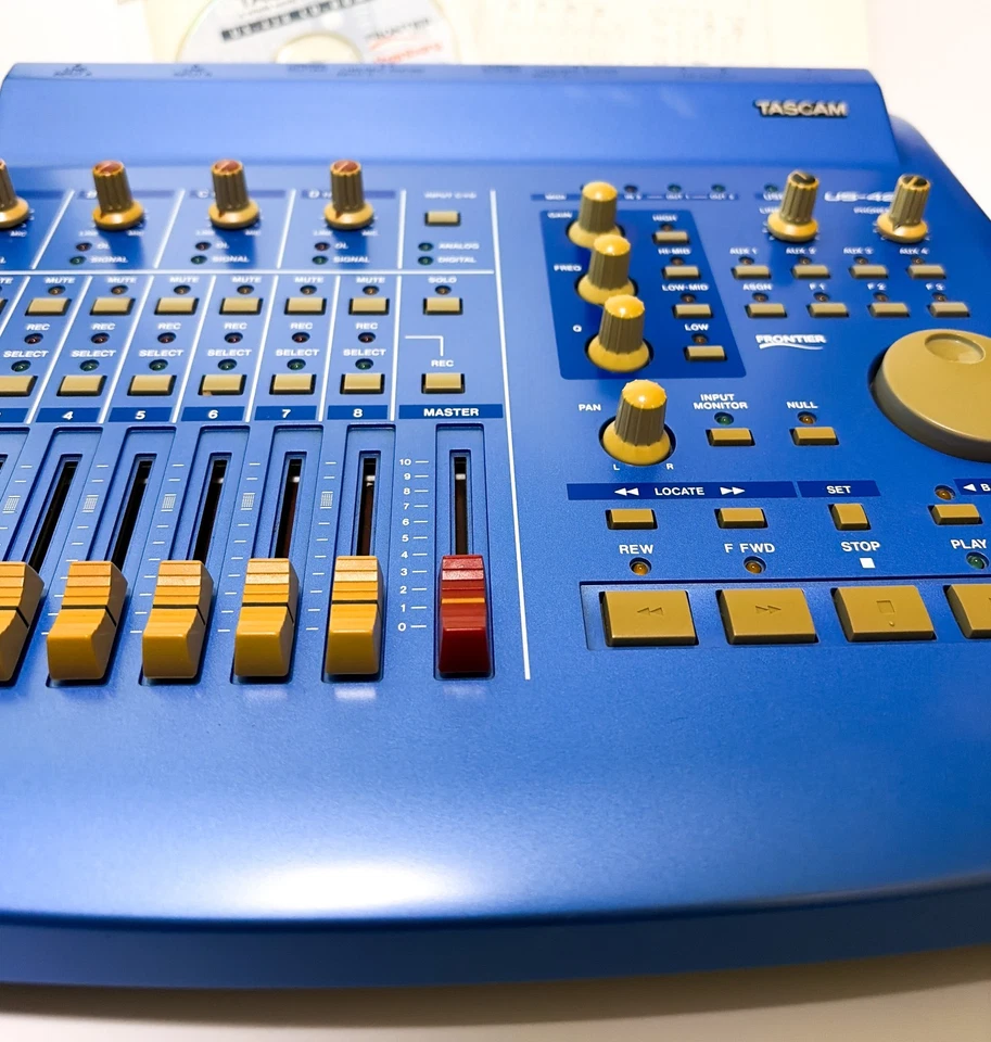 Tascam US-428 Digital Audio Workstation MIDI Controller USB from Japan - Image 3 of 4