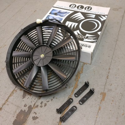 1949 Chevrolet Styleline Special 14 Inch Performance Radiator Fan fast cooling