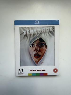 Tenebrae - Dario Argento - Arrow Video Limited Edition Giallo Blu-ray RARE & OOP