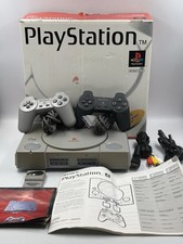 Sony PlayStation 1 PS1 Game Console SCPH-5501 w/ Controllers Memory Card CIB Box