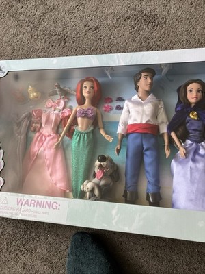 Disney Prinzessin Arielle Geschenkset Die kleine Meerjungfrau Eric Ursula Vanessa