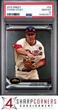 2012 FINEST #54 CHASE UTLEY PHILLIES POP 2 PSA 10