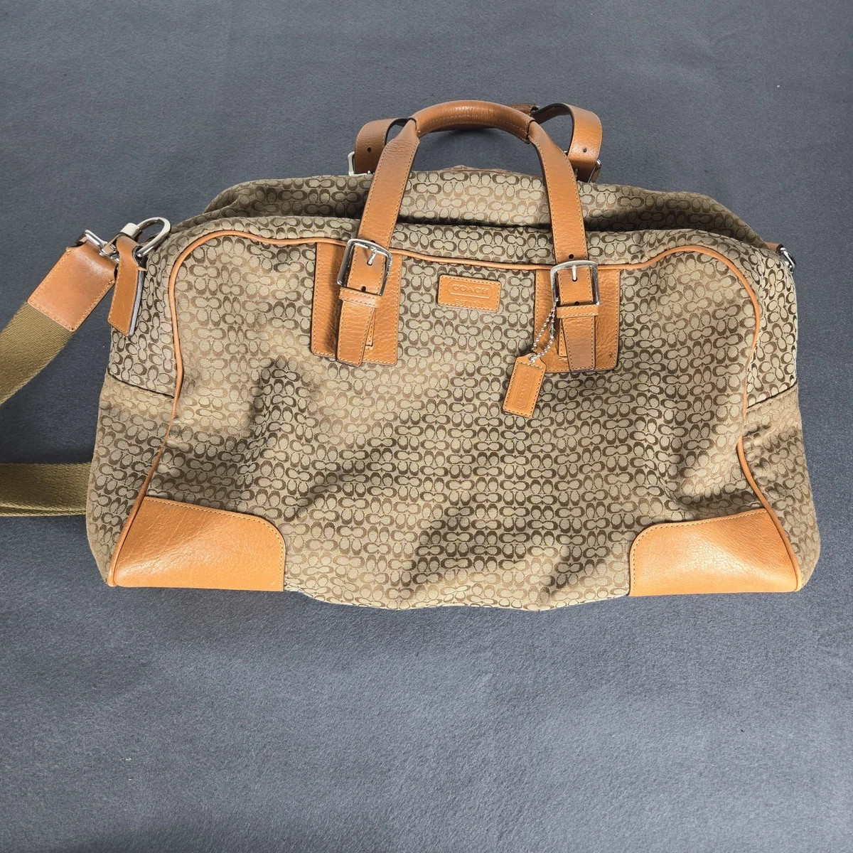 vintage coach duffle products for sale | eBay