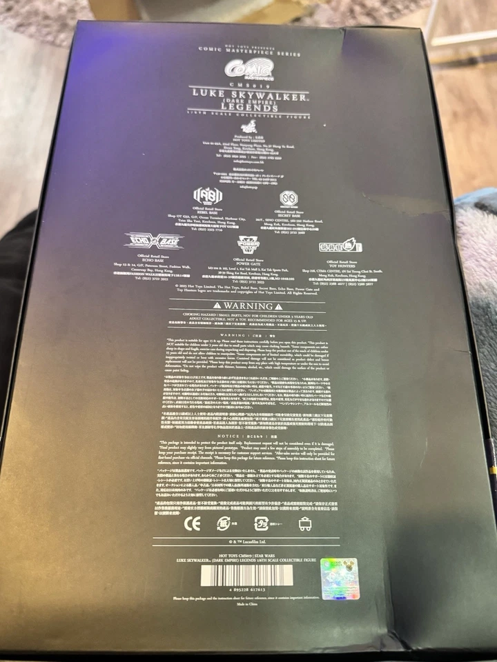 Hot Toys Star Wars Luke Skywalker Dark Empire 1/6 Empty Box - Image 4 of 4