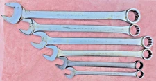 6 Proto Combination Wrench BIG 2- 3/8", 2",  1-7/8", 1-3/4" 1-1/2", 1-5/16"
