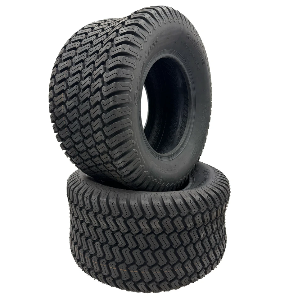 HOOSIER WHEEL Set of 2 - 20x10.00-10 4 Ply Turf Tire