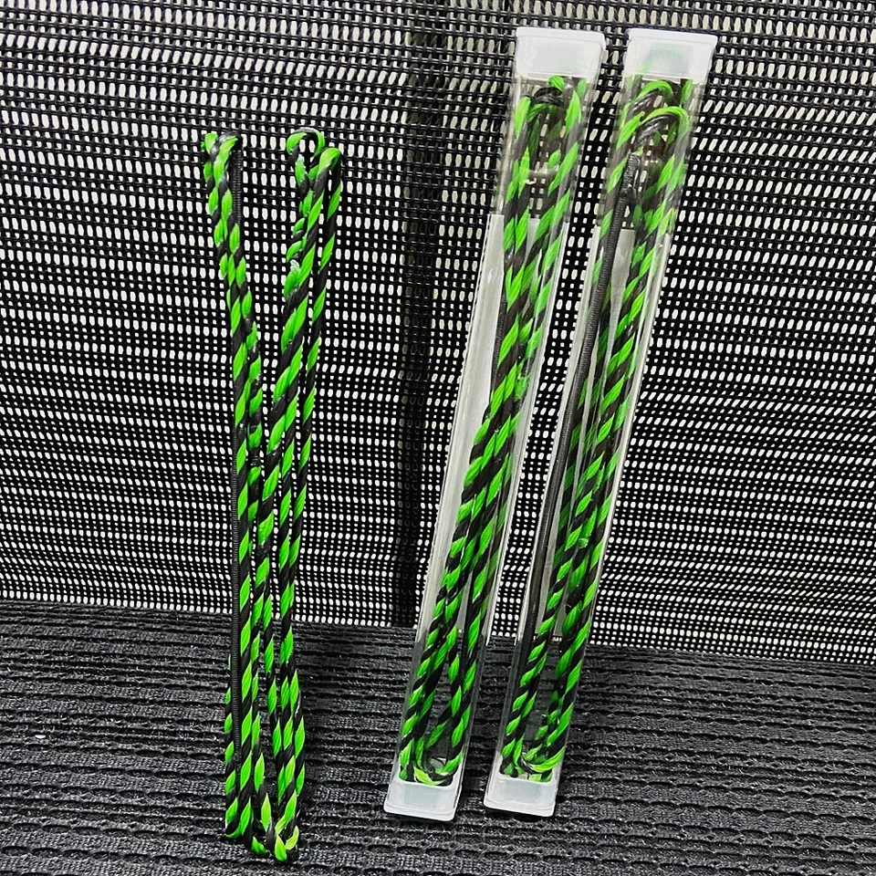 1/2pcs Hunting Archery 14 Strands 58in Bowstring Flemish Twist String Shooting - Image 2 of 4