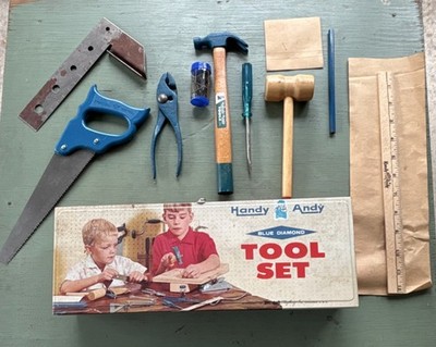 Blue Diamond Handy Andy Tool Set Pretend Play Children's Toy