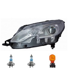 Scheinwerfer links inkl. OSRAM Lampen H7 mit LWR Motor für Peugeot 2008 I CU_