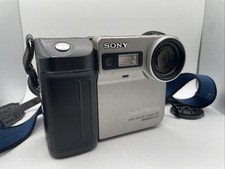 Fotocamera digitale Sony Mavica MVC-FD81 0,9MP con batteria testata funzionante