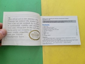 Faxanadu Nintendo NES Instruction Booklet Manual Only