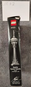 New Sealed Retired Lego Architecture Seattle Space Needle 21003 NIB! Rare!