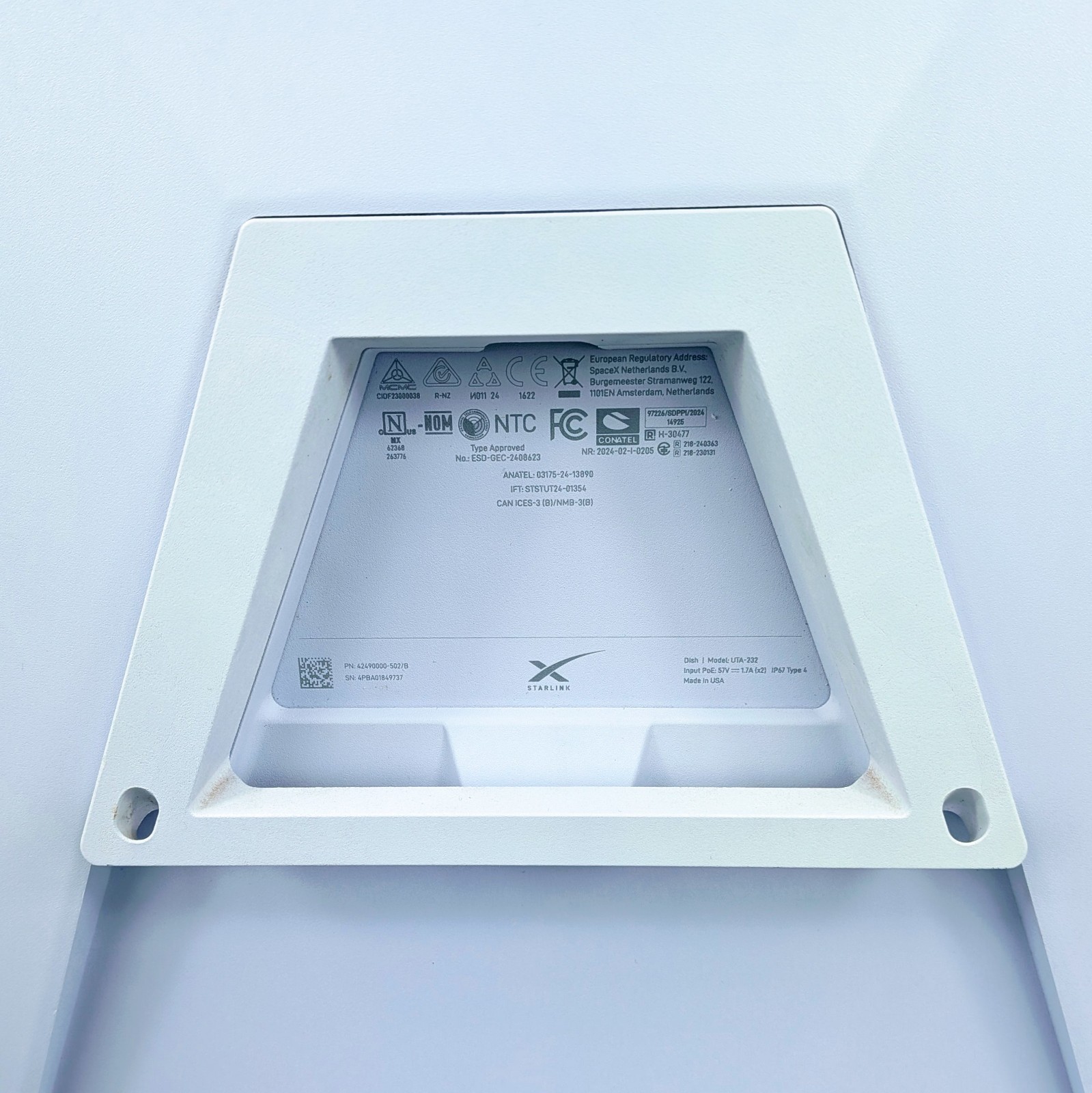 STARLINK GEN 3 Standard Kit Satellite UTA-232 Internet Router UTR-232 & UTP-232L