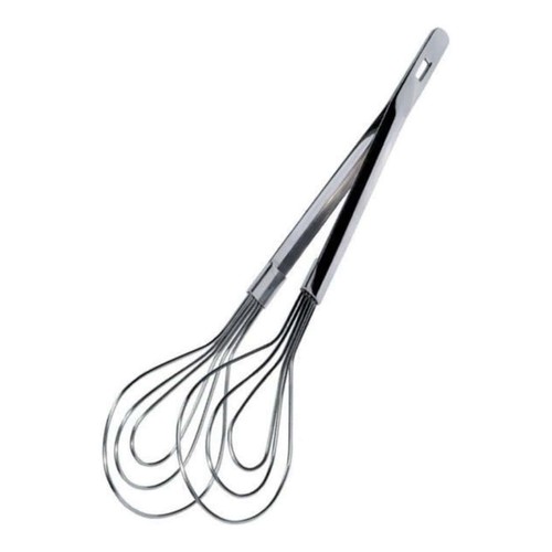 Frusta da cucina con sfera in acciaio, 20 cm