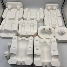 New Byron Molds #413b #413d #413f #413G Upper/Lower Legs, Body Arms Slip Ceramic