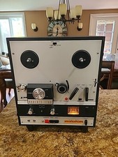 Vintage Roberts 778x Reel-to-reel / 8-track Tape Recorder Power On