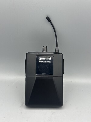 Gemini GMU-HSL100 - UHF-Funkmikrofonsystem mit zwei Mikrofonarten/Headset/Mikro