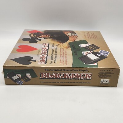 Twenty One Blackjack Game By Jax 6003 Vintage 1995 Sealed Play