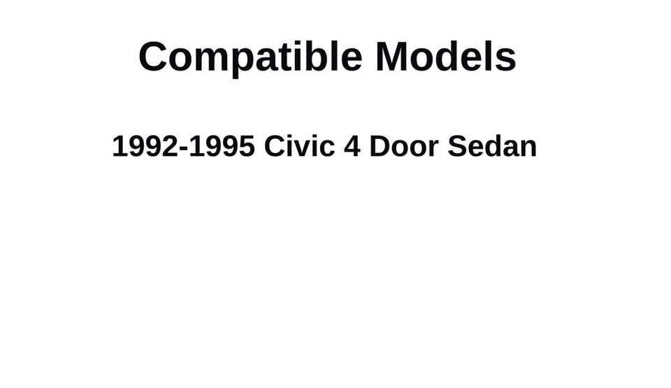Fits 1992-1995 Honda Civic Sedan Passenger Side Right Front Door Window Glass   Foto 2 de 4