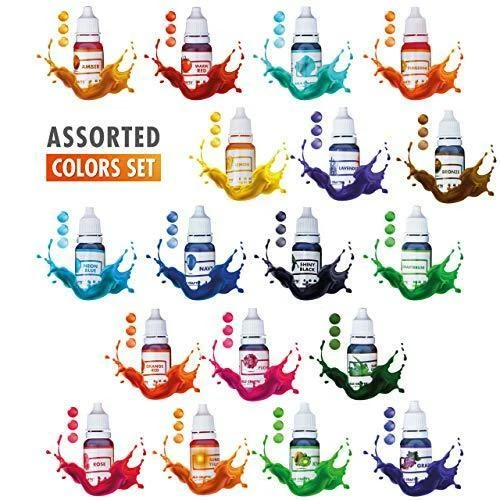 Bath Bomb Kit Colorants Bags - 18 Pack Colors Soap Dye Colorant, 30 Shrink Wrap - Image 2 of 4