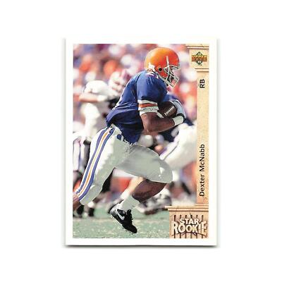 Dexter McNabb Rookie 1992 Upper Deck #15 Green Bay Packers