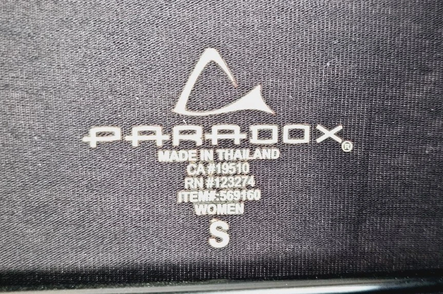 Paradox Athleisure Merino Wool Blend Long Sleeves Base Layer Size S - Image 3 of 4