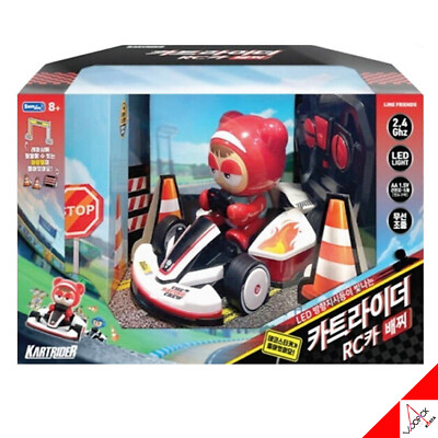Kartrider BAZZI RC Car Red Kart with Controller LED Light Korean