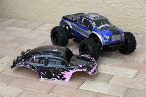 Custom Body Buggy Muddy Pink for Redcat Volcano 1/10 Truck Car Shell Cover 1:10 - Picture 2 of 6