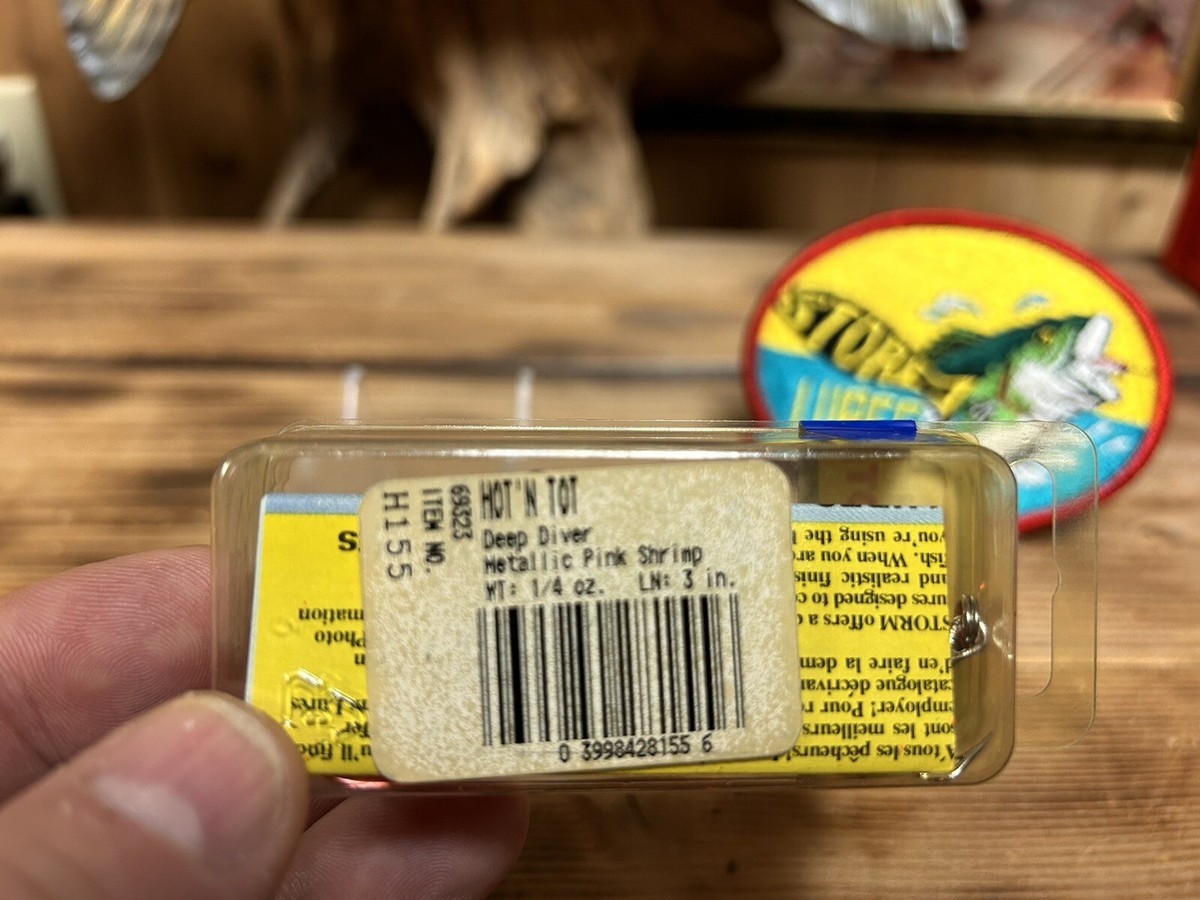 Vintage Storm Pre Rapala Hot N Tot H155 NIB Walleye Bass Fishing Lure