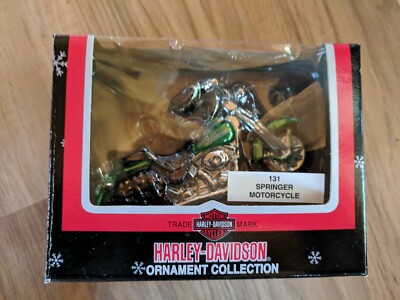 Cavanagh Harley-Davidson Ornament Collection 2001 - 131 Springer Motorcycle