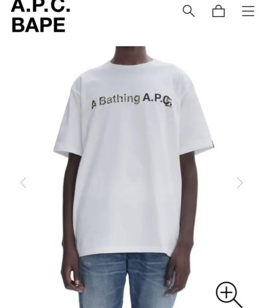 A BATHING APE×A.P.C コラボTシャツ A BATHING APE®︎ × A.P.C. | bape.com
