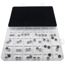 47pcs 9.48mm Valve Shims Kit 1.20mm to 3.50mm for YAMAHA WR250F WR450F YFZ450