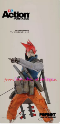 Perfect 3a Toys 1/12 Action Portable Tk Cornelius Action Figure In
