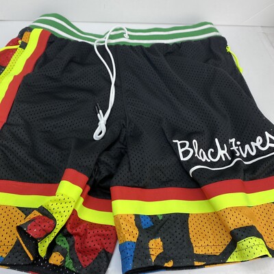 NEW WITH TAG! MENS PUMA Black Fives Ballroom Short Black 534493-01 SIZE L