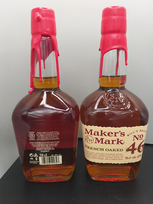 Maker's Mark No. 46 French Oaked Bourbon Whiskey 47% Alkohol USA 2 x 0,7 Liter