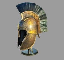 Heroic Props from the Trojan War: Achilles Helmet Epic Troy Movie Achilles Helme