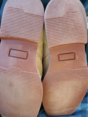 FLORSHEIM Tan Sz 11 M Men Suede Wingtip Derby Dress Shoes | eBay display picture 1