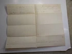 Civil War Document 1863 Teamster Warrenton Junction Virginia Signature Army VTG