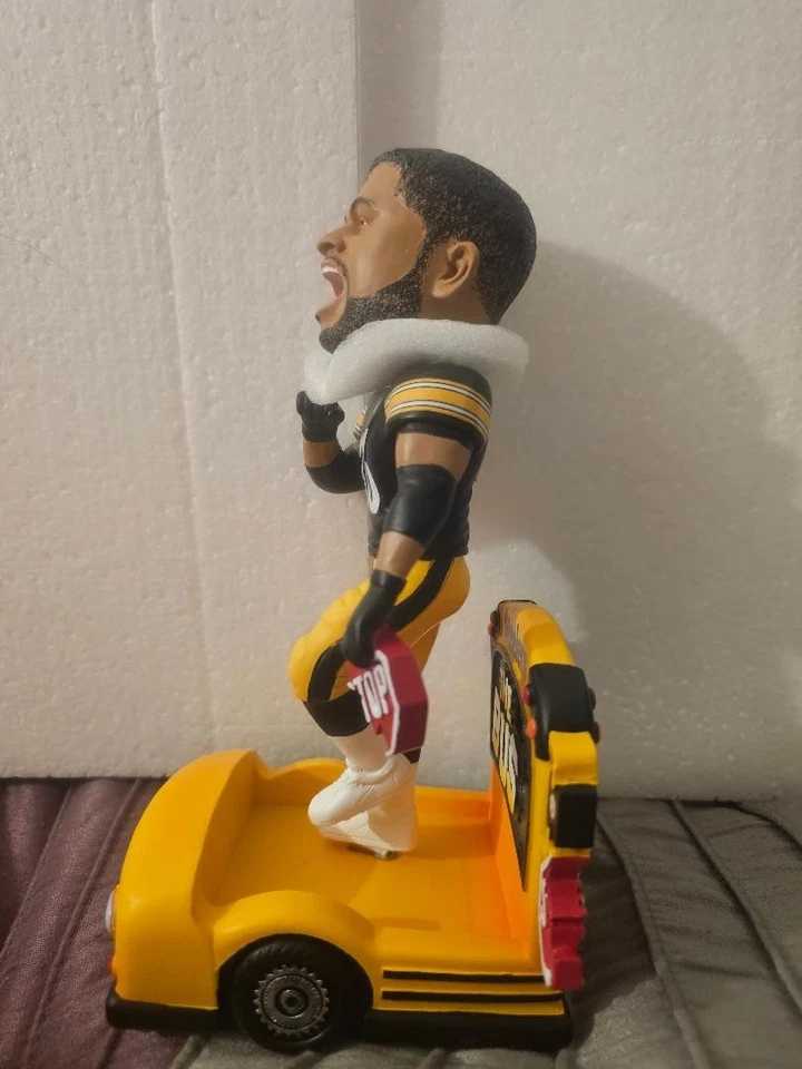 Bobblehead Jerome Bettis Pittsburgh Steelers "The Bus" #125 de solo 136 hecho Foto 4 de 4