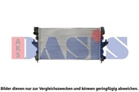 KÜHler MotorkÜHlung AKS Dasis 060075N FÜR CitroËN Peugeot WasserkÜHler