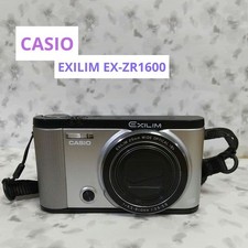 CASIO EXILIM EX-ZR1600 Digital Camera Black Compact Tested  Used from Japan
