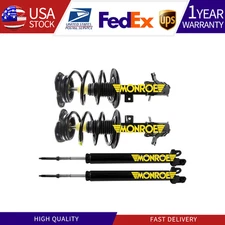 Monroe OEM Front Struts & Rear Shocks For 2008-2011 Nissan Altima with Warran.