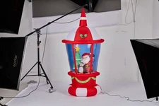 LEADZM 7.3FT Lighted Christmas Inflatable Decoration, Inflatable Lighthouse