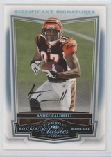2008 Donruss Classics Rookie 2/25 Andre Caldwell #200 Auto 2h4