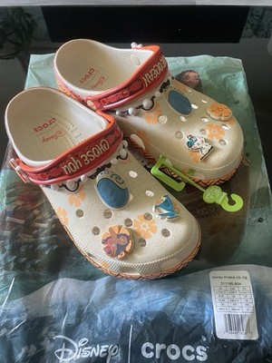 Crocs x Disney Moana Classic Clogs - Men's Size 10