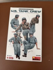 MiniArt US Tank Crew WWII Military Figures Mo...