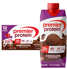 Premier Protein Shake, Chocolate, 30g Protein, 11 Fl Oz, 12 Ct