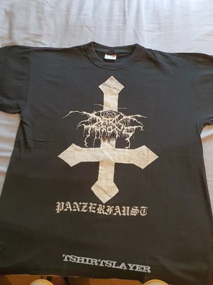 1995 DARKTHRONE PANZERFAUST  Two Sided Vintage T-Shirt Reprint (S-5XL)